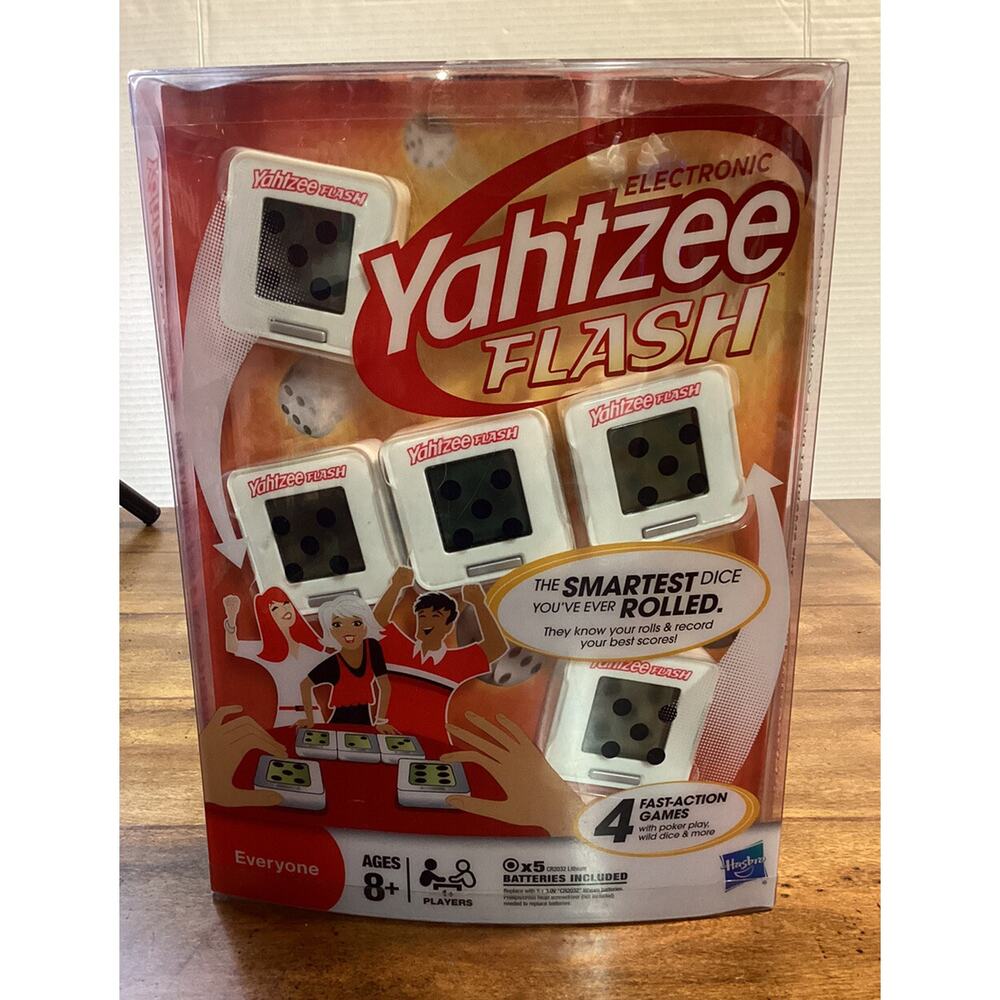 Hasbro Electronic Yahtzee Flash Game - Brand New (Factory Sealed)